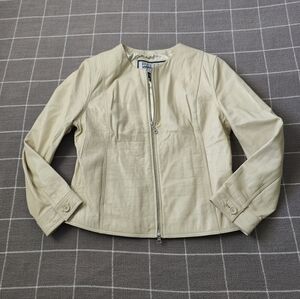 Vtg 90s Wilsons Leather Pelle Studio Jacket